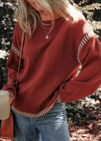 Marisa™ | Chic Contrast Sweater