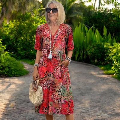 Cassandra™ | Flowing Boho Dress
