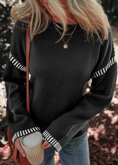 Marisa™ | Chic Contrast Sweater