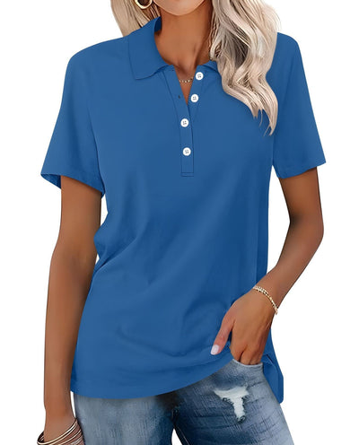 Emma | Breathable Polo Shirt with Refined Elegance