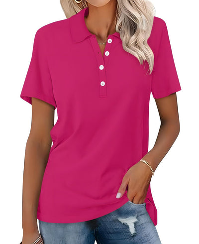 Emma | Breathable Polo Shirt with Refined Elegance
