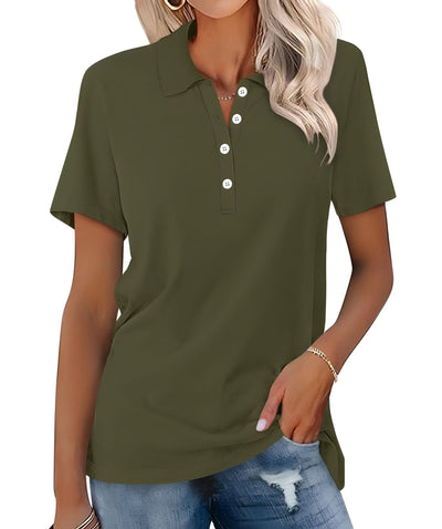 Emma | Breathable Polo Shirt with Refined Elegance