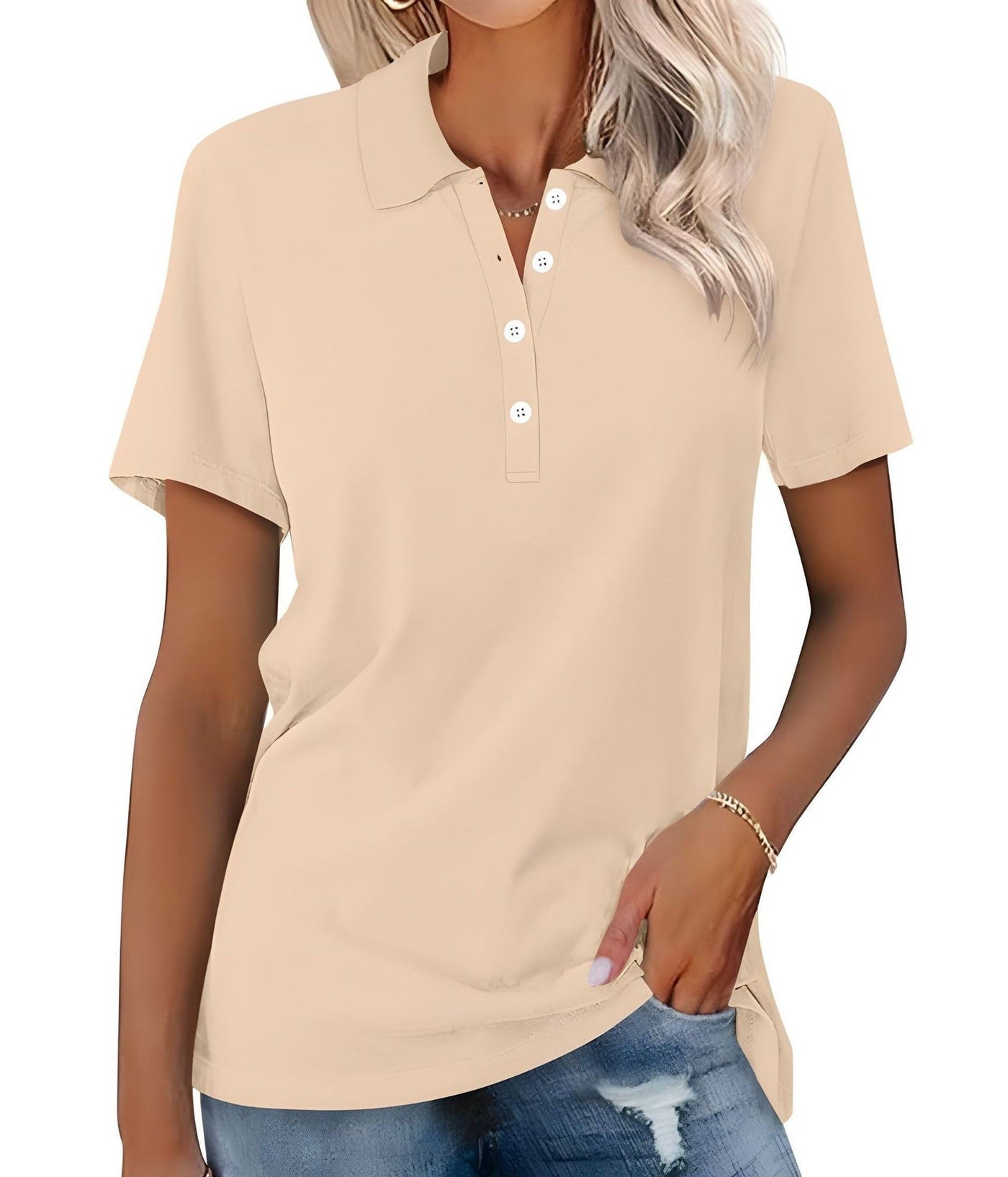 Emma | Breathable Polo Shirt with Refined Elegance