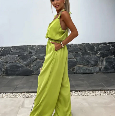 Harper | Sleeveless Wide-Leg Jumpsuit