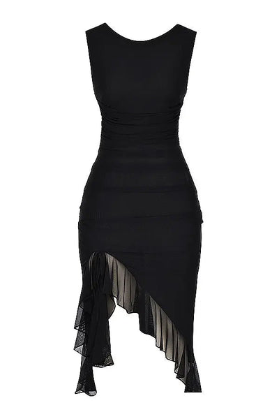 Amelia | Ruffle Detail Midi Dress